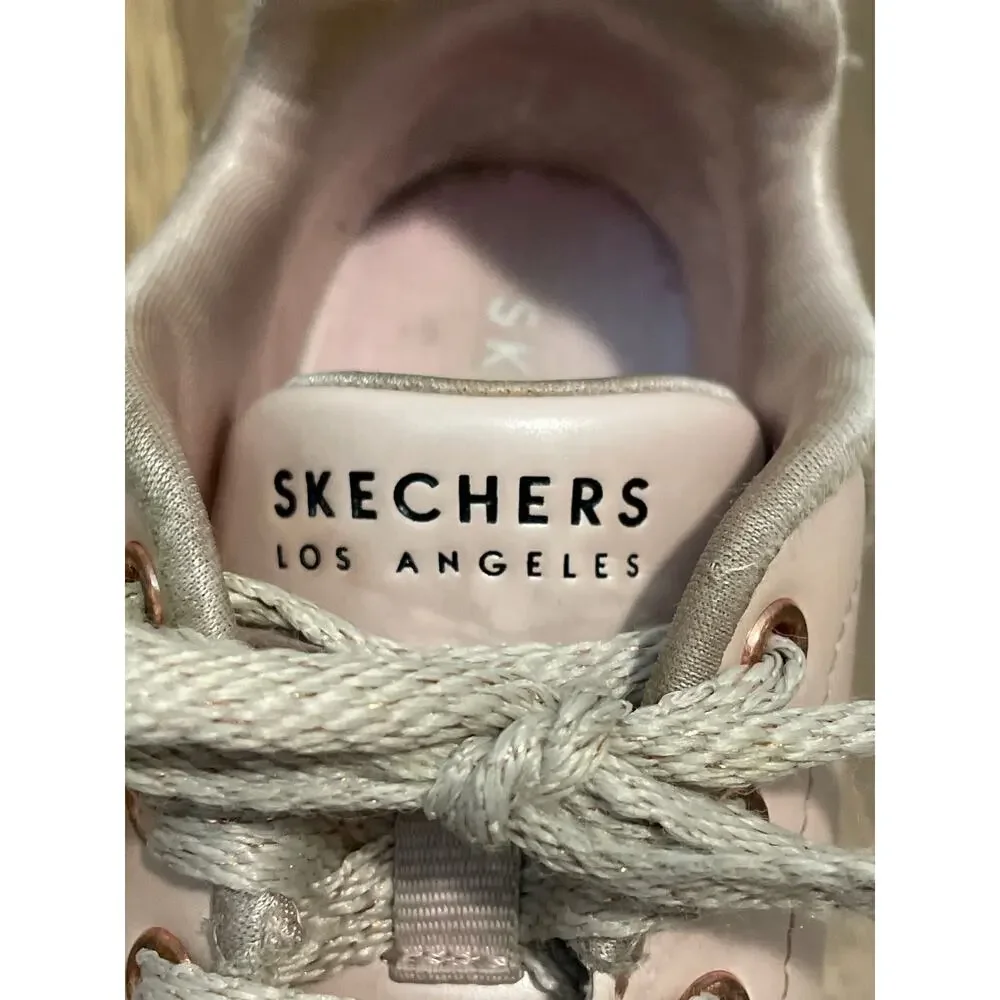 Skechers Girls Hi Ridge Superstardom Platform Pink Sneakers Size 13
